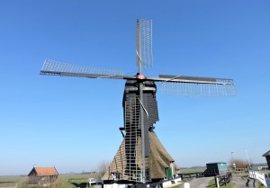 Windmühle in Nieuwpoort